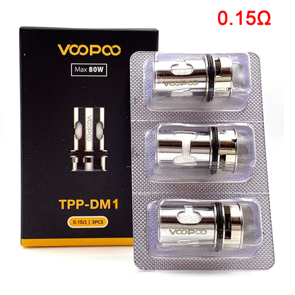 3st TPP Mesh Coil DM1 DM2 Coil 0,15 ohm 0,2 ohm huvudatomisering 0.15Ω