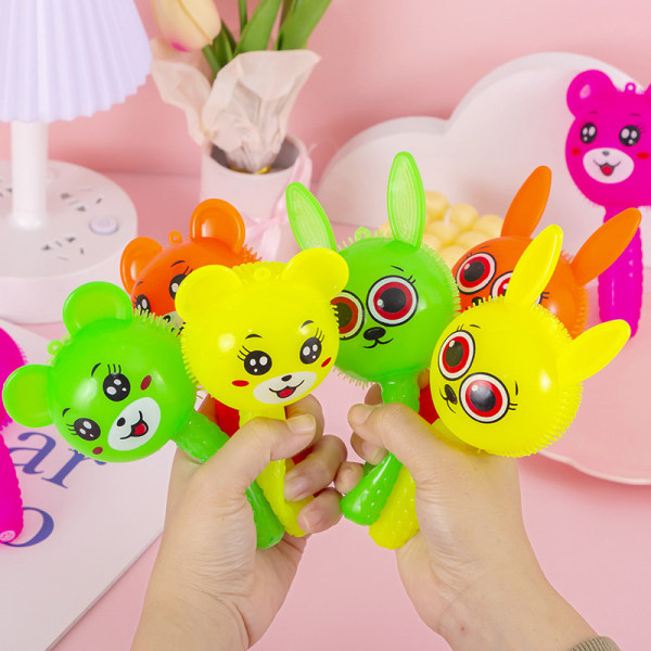 Music Stick Rattle Toet Kerincingan Bunyi Dan Nyala Ada Lampu R Rabbit