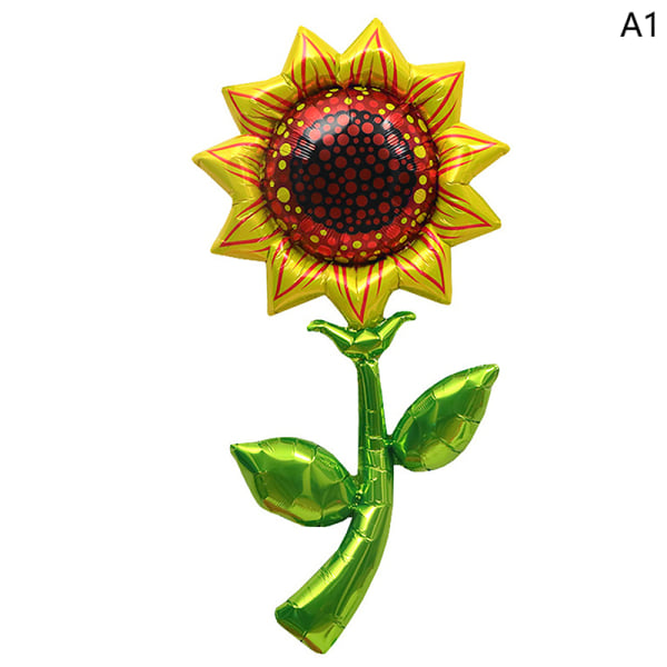 Kauniita alumiinikukkien muotoisia folioilmapalloja Rose Sunflower Bi A1