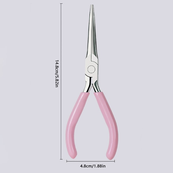 Remover Nail Shaping Clip Crystal Nail Spesialformet pinsett