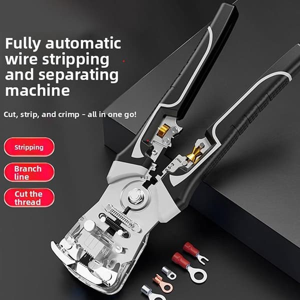 Multifunksjonell automatisk avisoleringstang Elektriker Kabel Red