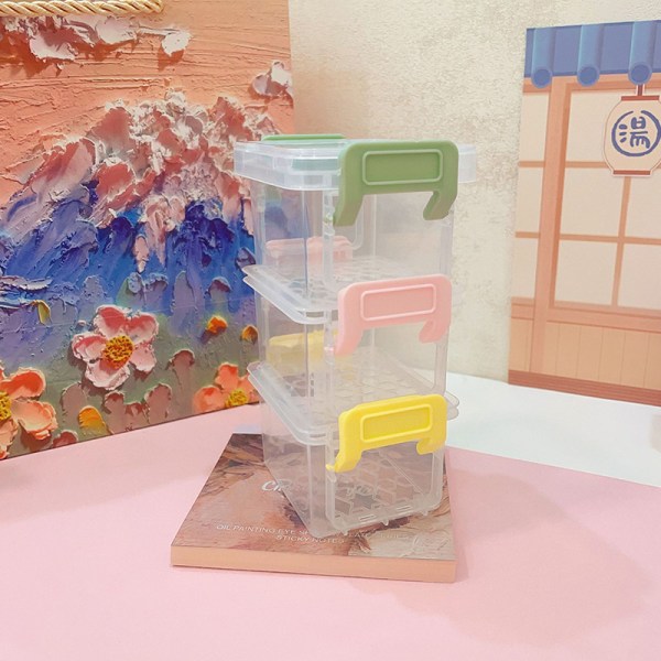 Creative Storage Box Mini e Desktop Storage Box Home Storage Ac Multicolor