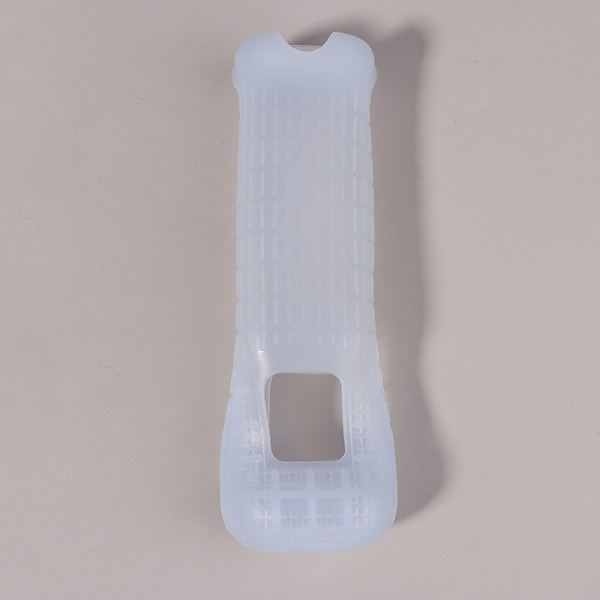 Silicon Soft Cover Game Controller Blød Silikone Wii Remote Con White