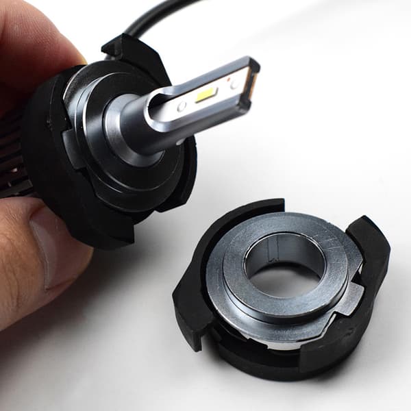2 stk H7 LED frontlyspæreholder for bilfrontlykt B