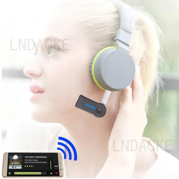3,5 mm stik USB Bluetooth-kompatibel AUX trådløs bil o musik