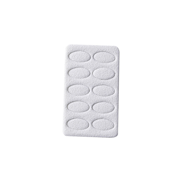 Mini nagelfil med självhäftande engångsnagelutrustningstillbehör 1 sheet