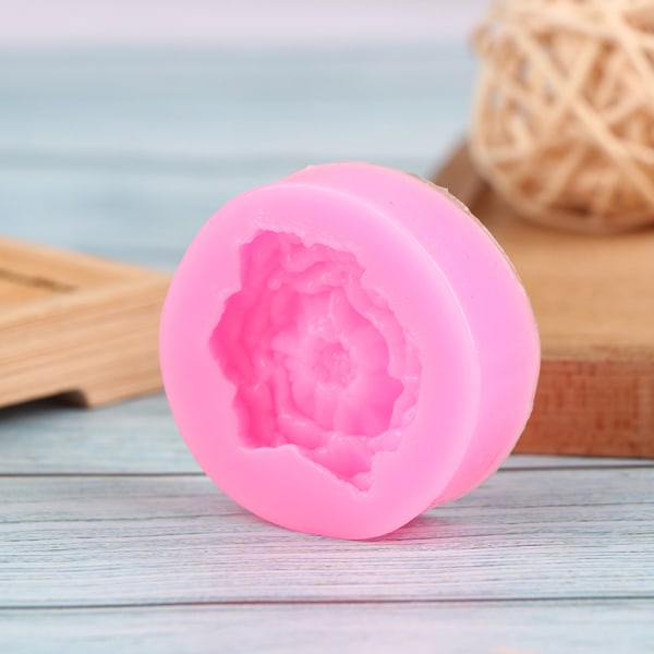 Blomsterformet Fondant Silikone Form DIY Kage West Point Bagning
