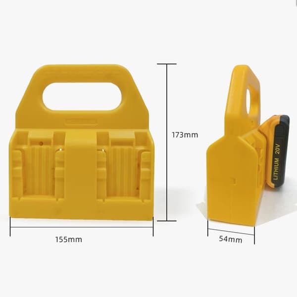 1PC Batteriholder Opbevaringsstativ Til 18V 20V Li-ion Batteri DCB2