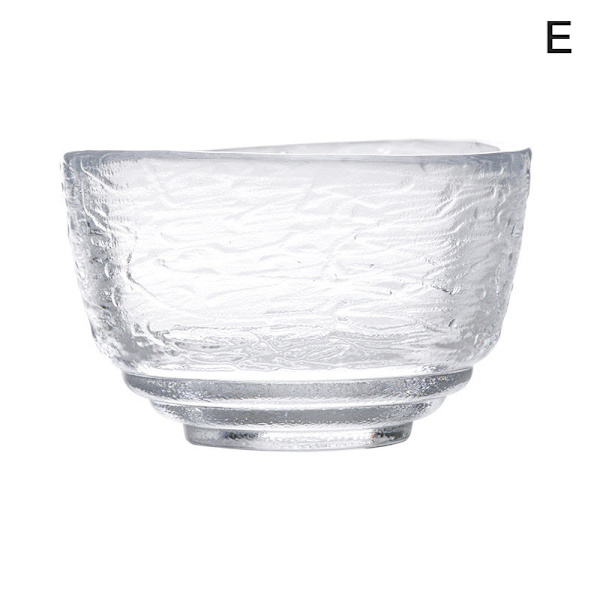 -stil handgjorda hamrade glas liten tekopp Sake kopp te glas E