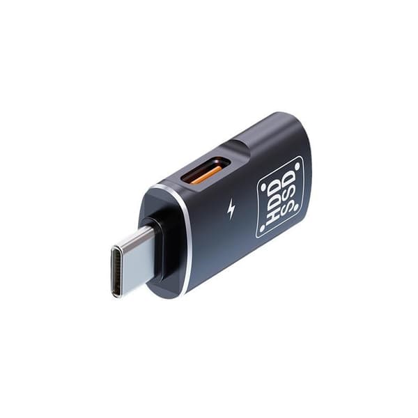 2-i-1 Typ C OTG-adapter USB 2.0 hona för telefoner/bärbara datorer - D Silver