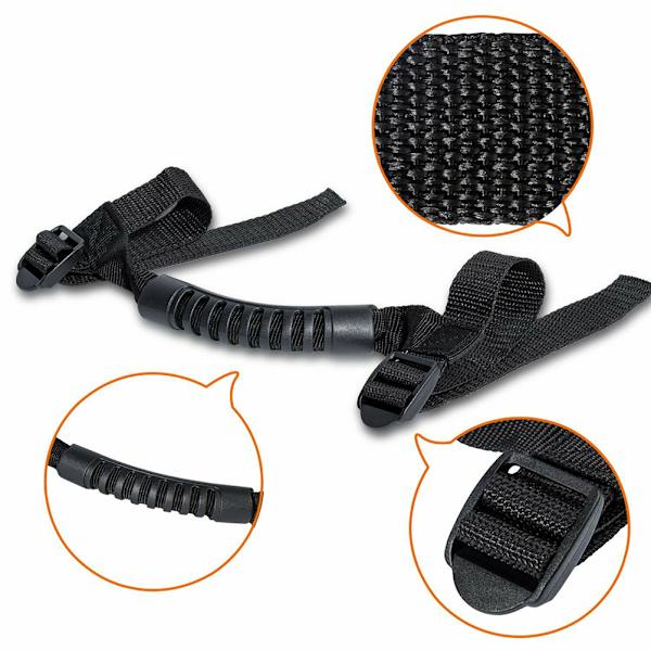 Roll Bar Tartu Kahvat Grip Leveä Kahva Wrangler JK JKU TJ U