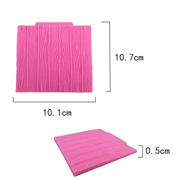 Tree Lace Vein Silikone Fondant Kageform Udsmykning Sugar Bak