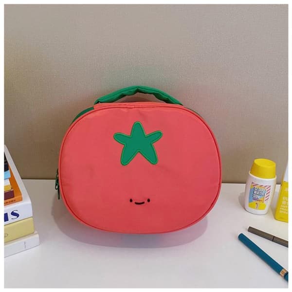 1 stk. e tomatformet makeuptaske Vandtæt kosmetikorganisator P