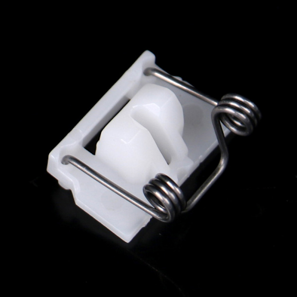 Elektrisk Push Saks Hårklipper Plastic Tong Coldless Clip 3