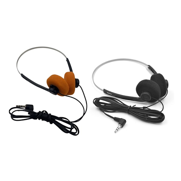Underwire Headphone Music MP3 Retro Feelings Kannettava Wired Sma Black