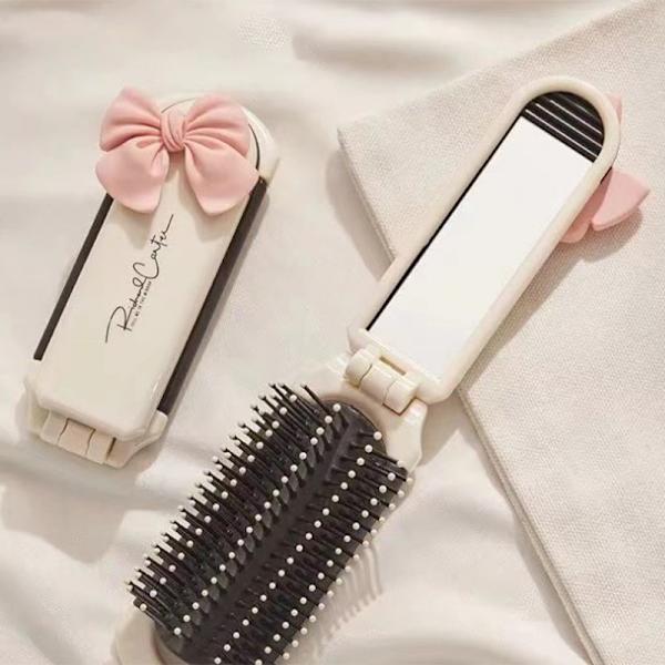 Mini Portable Hairbrus Foldekamhoved Massage Travel Hair Co Sheep
