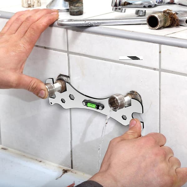 Multifunksjonell Bend Angle Leveling dusjkran Universal