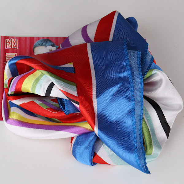 Stående Magic Silk Scarf Magic Trick Silk Magic Props For Magi