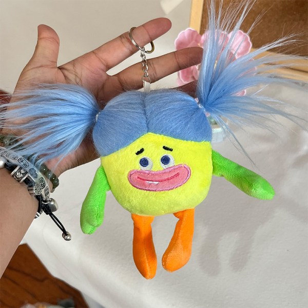 Dopamiininukke Funny Doll Pehmolelu Rag Doll ja Super Soft Access Yellow