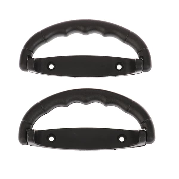 2stk svart plast bagasjehåndtak koffert stropp Pull Air Case