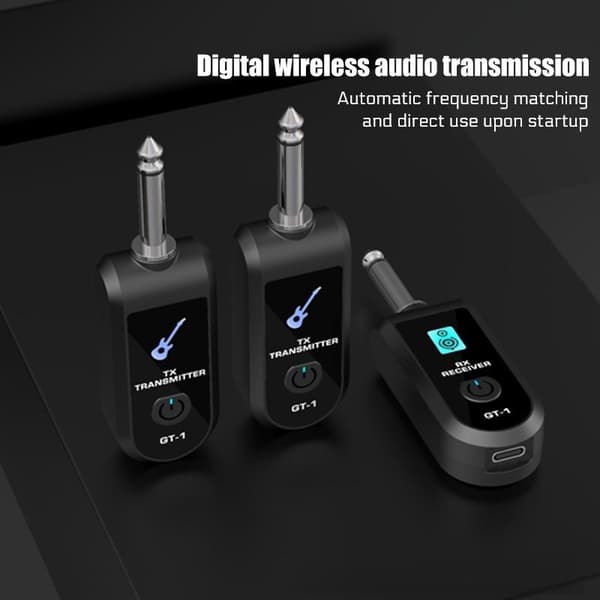 Trådløst gitar XLR-sender- og mottakersystem for PA-system A1
