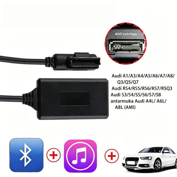 1 st AMI Bluetooth musikadapter för MMI 3G MDI A3 A4 B6 R7 Q5