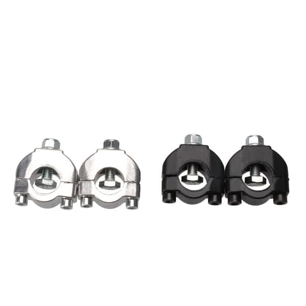 22MM Motorsykkelstyrefeste Citycoco Tilbehør Silver