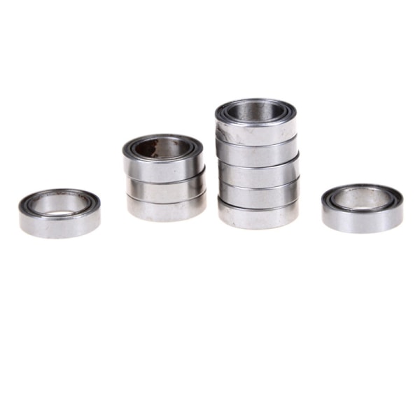 10 STK 6700ZZ 10 x 15 x 4 mm modulforseglet metallskjermet kule