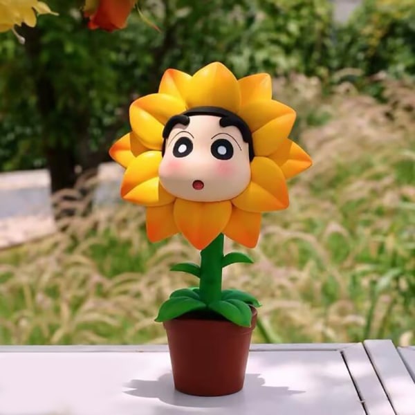 Crayon Shin-Chan Kasukabe Flower Shop Shinnosuke Sunflower Mode