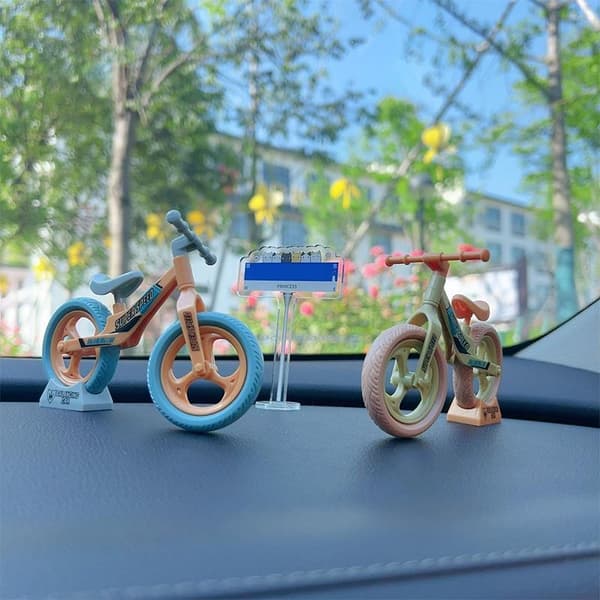 1 stk Mini Cykel DIY Simulation Balance Bil Aftagelig Samling A2