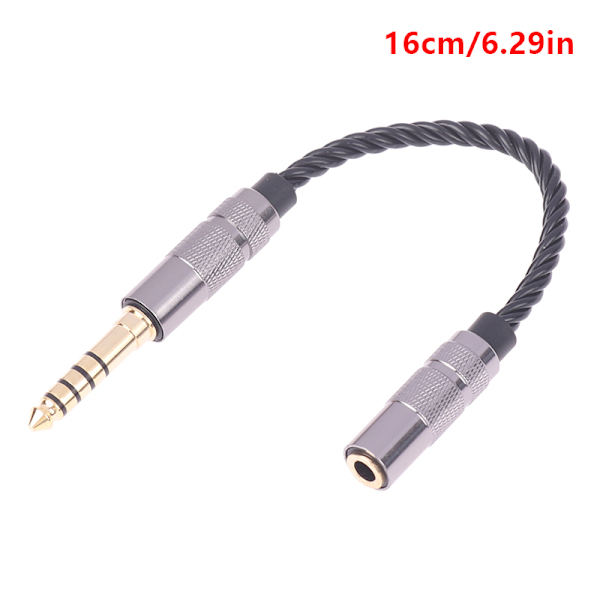 4,4 mm afbalanceret han til 3,5 mm stereo hun-adapterkabel 4,4 mm B