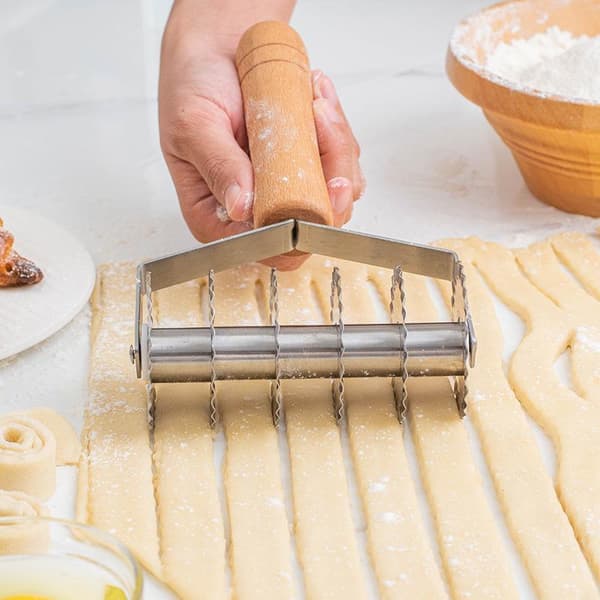 Pasta Noodle ter Manuel Pasta Spaghetti Maker D i rustfrit stål D