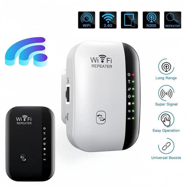 Repeater WiFi-signalförstärkare Trådlös signalförstärkare Exte D