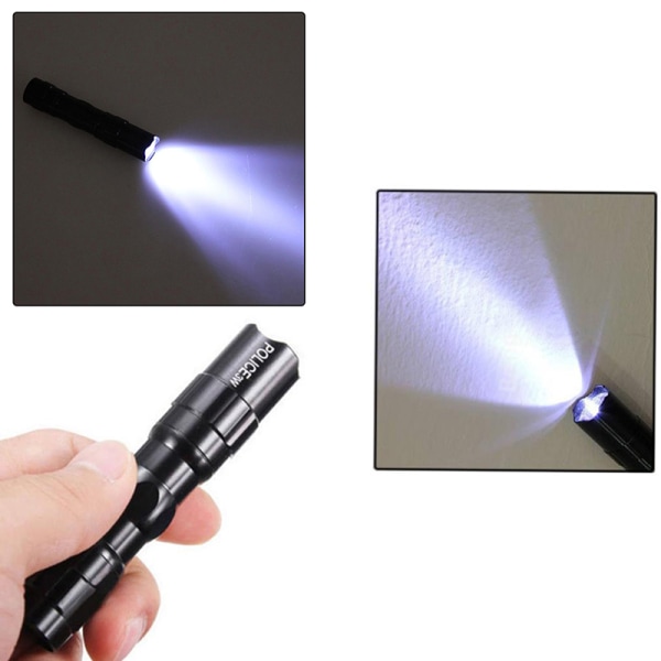 Mini Vedenkestävä LED-taskulamppu Kannettava Outdoor Hunti 1PC