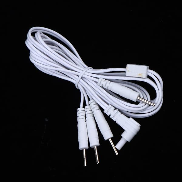 2,35 mm plugghodeelektrodeledningskabel for Tens-maskin 4-gren