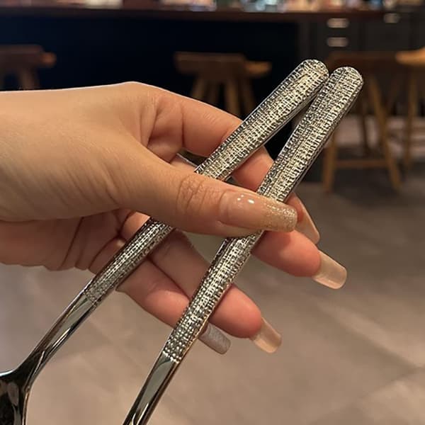 Fortykningsskje i rustfritt stål Creative Long Handle Hotel Hot