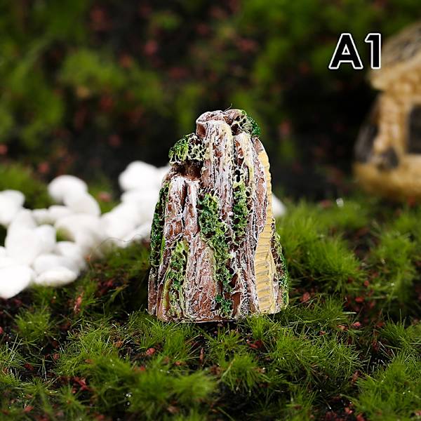 1 kpl Mini Mountain Mini Bonsai -koristeita Puutarhapuutarha A1