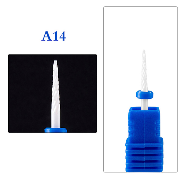 1 STK keramisk wolfram neglebor fil til elektrisk manicure A14