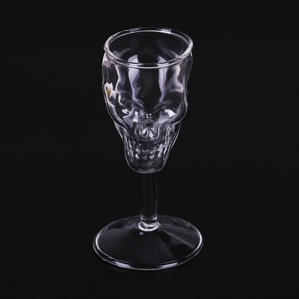 Bones Armor Warrior Skull Design High Wine Glass Bägare Cup Dri