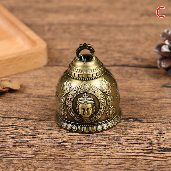 1PC Antik Bell For Good Luck Lucky Blessing Feng Shui Wind Ch C