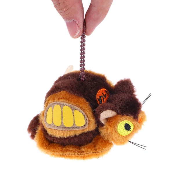 Tegneserie Anime Totoro Buss plysjdukke og utstoppede dukker Leker Backpa