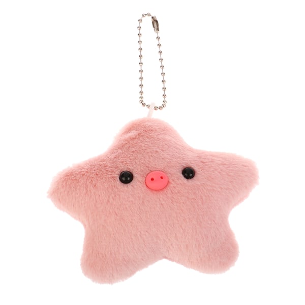 Capybara Pehmo Doll Star Squeak Toy sarjakuva avaimenperä riipus So A2