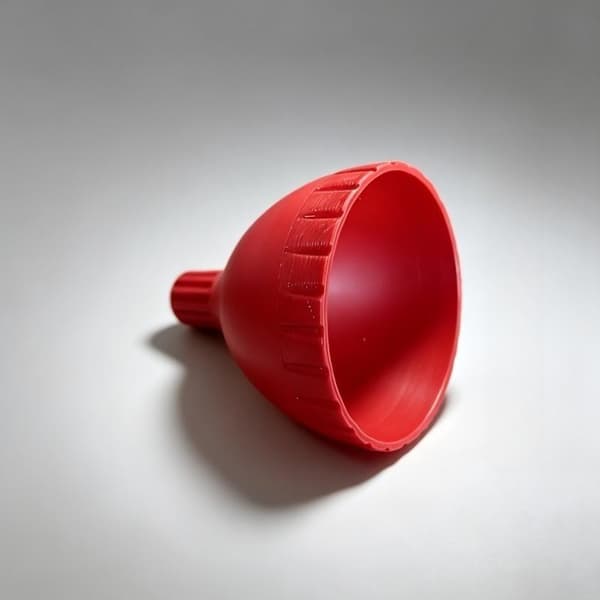 Dekkforseglings-trakt med ventilspindeladapter Enkelt bruksverktøy for B Red