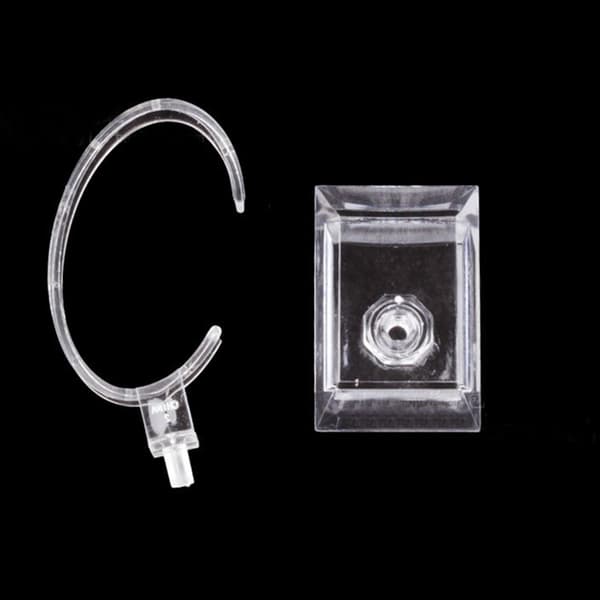 10CM Plast Watch Display Rack Hållare Rea Show Case Sta
