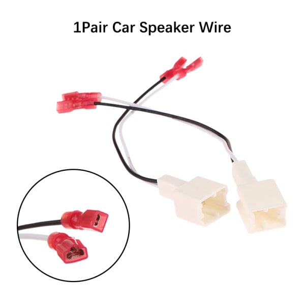 1Par Bilhögtalare Kabelnät Adapter Anslutningskabel För Niss