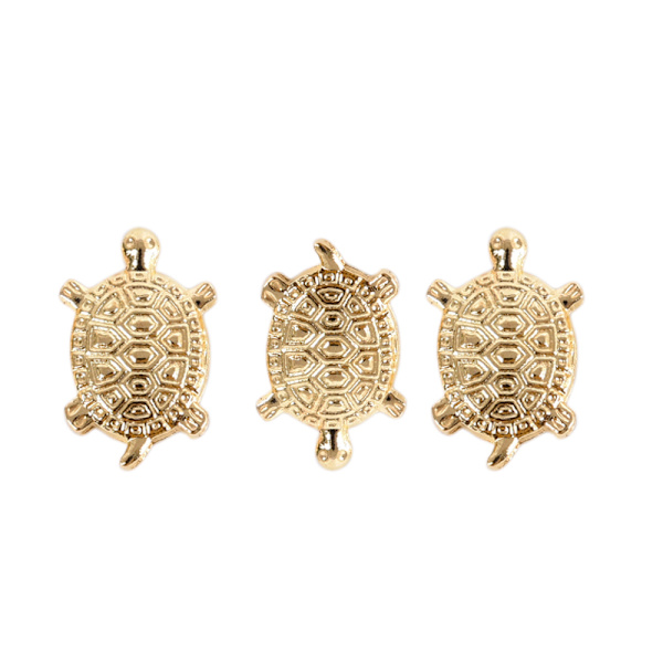 Feng Shui Golden Money Turtle Lucky Home Office Decoration Tabl