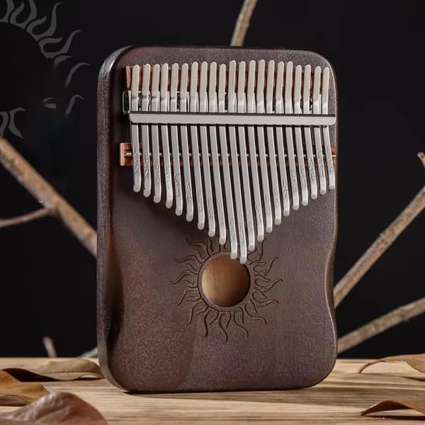 17-tangent Kalimba Træ Bærbart Tommelfingerklaver Til Begyndere Gave Til A5