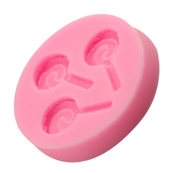 Halloween Lollipop Silikone Form Chokolade Fondant Forme Bakin