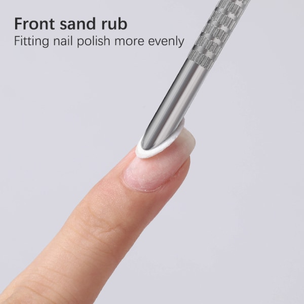 Mini nagelfil med självhäftande engångsnagelutrustningstillbehör 1 sheet