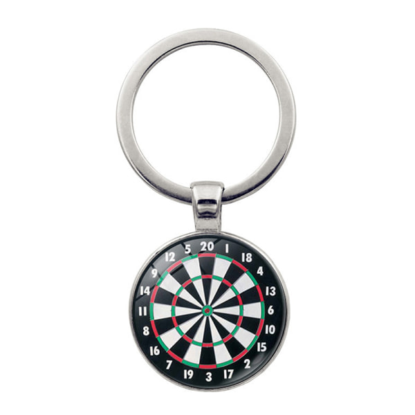 Muoti Dart Target Riipus avaimenperä Digitaalinen Target Avaimenperä Ca 3